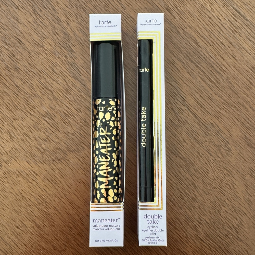 Tarte Maneater Mascara & Double Take Eyeliner